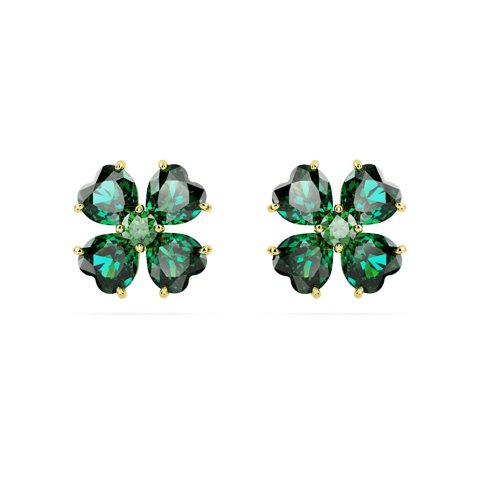 Idyllia Clover Stud Earrings by Swarovski