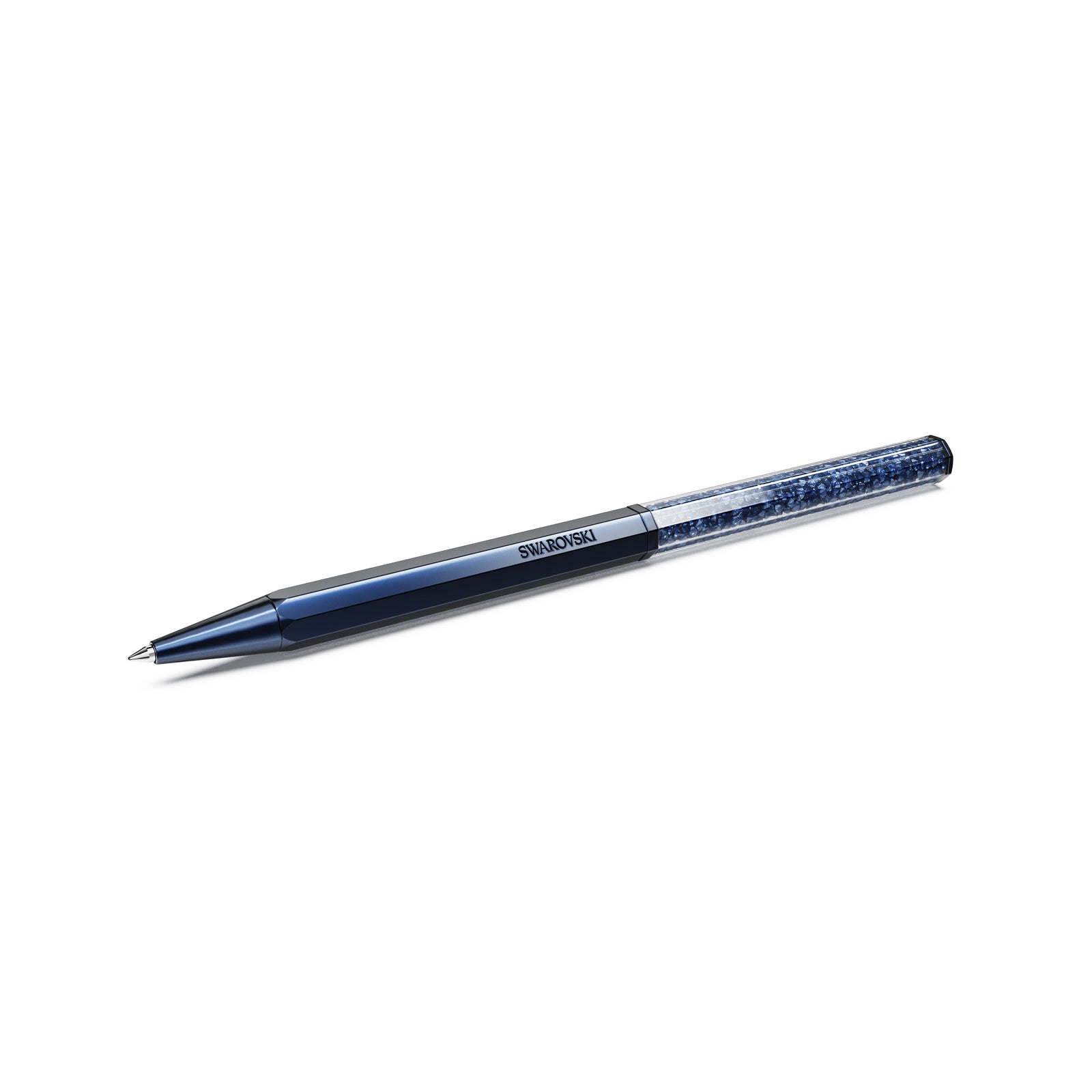 Dark Blue Crystalline Ballpoint Pen by Swarovski
