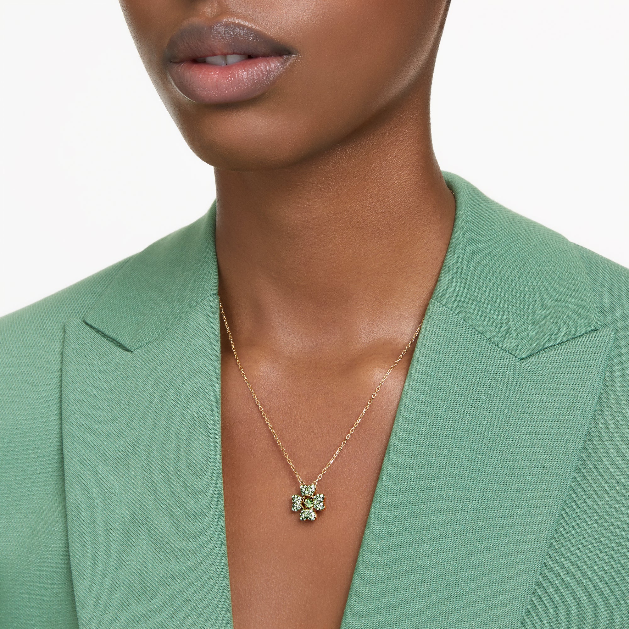 Idyllia Clover Pendant by Swarovski