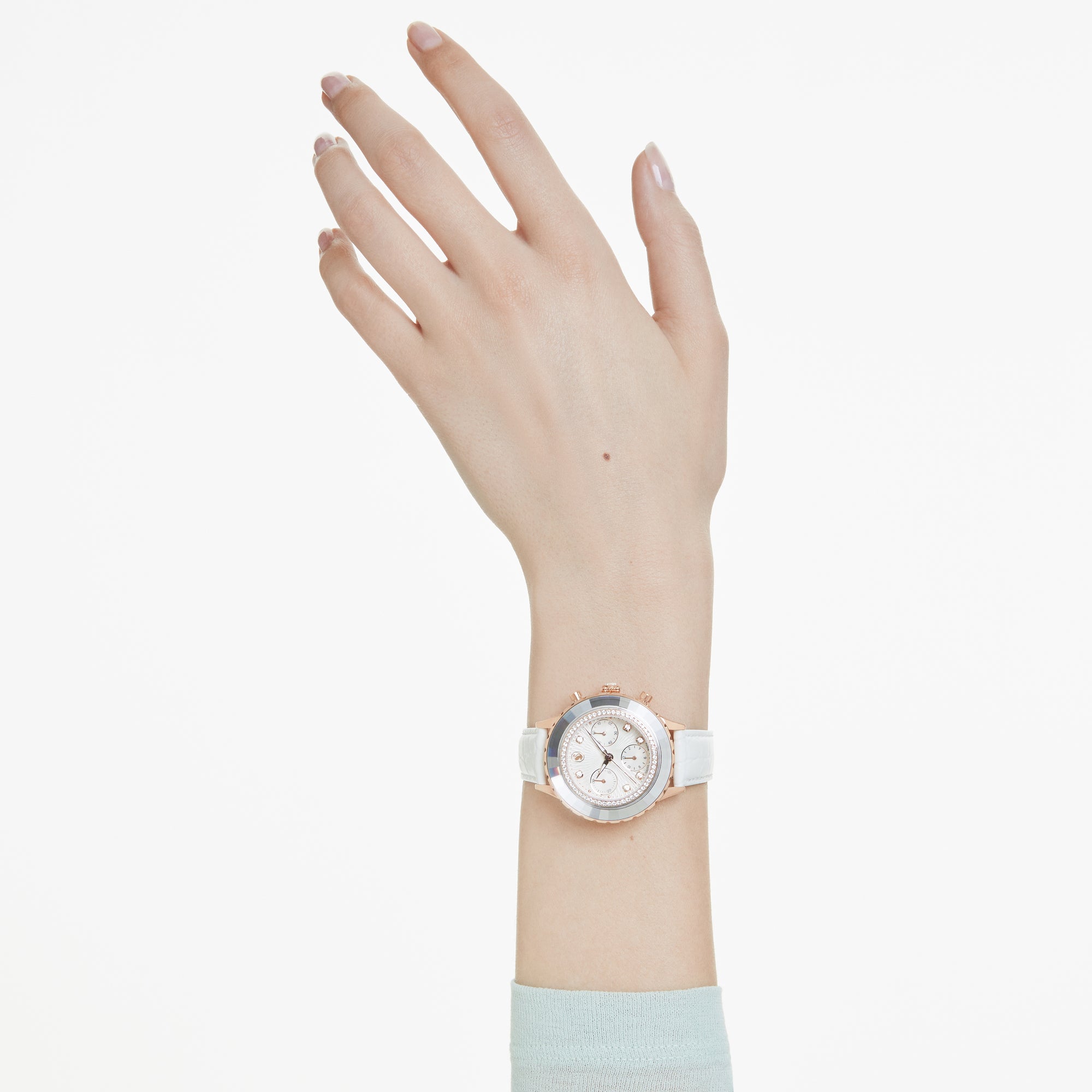 Ivory Octea Chrono Watch by Swarovski
