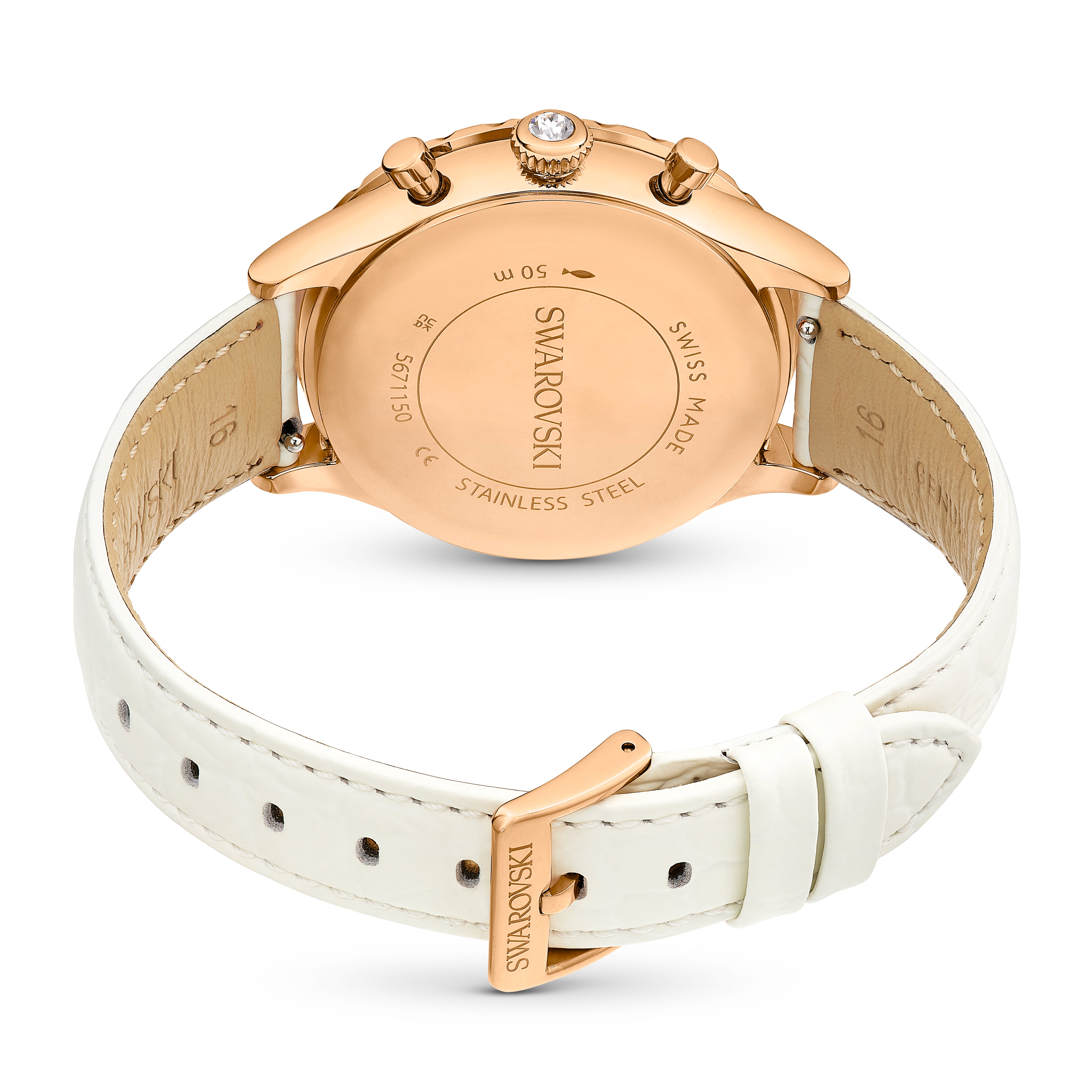 Ivory Octea Chrono Watch by Swarovski