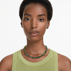 Millenia Green Tennis Necklace by Swarovski