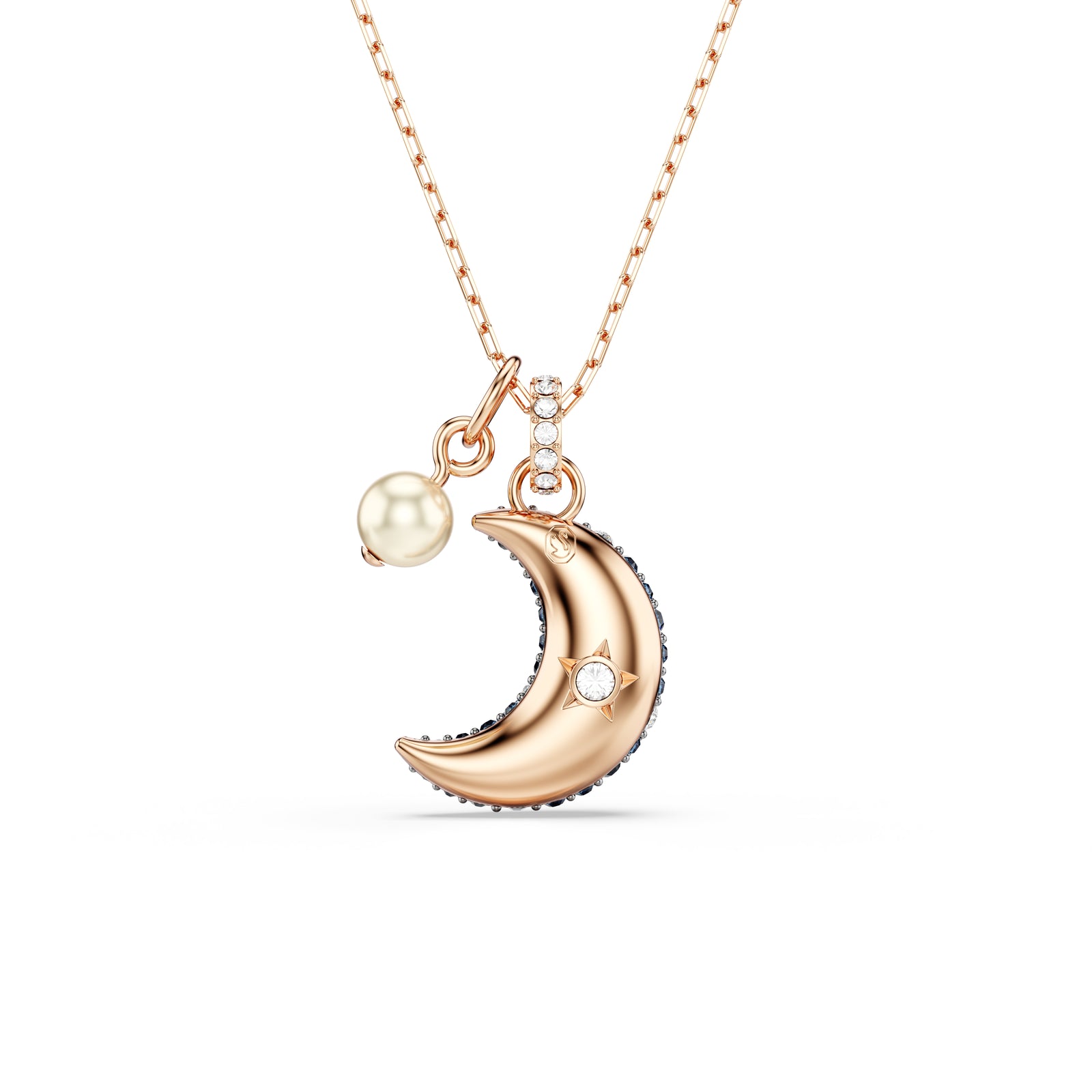 Sublima Moon Pendant by Swarovski