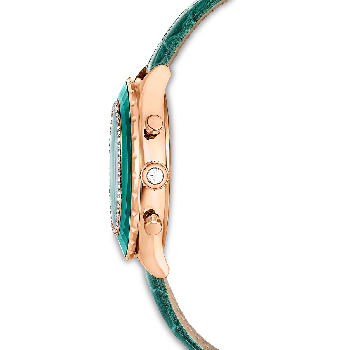 Green Octea Chrono Watch by Swarovski