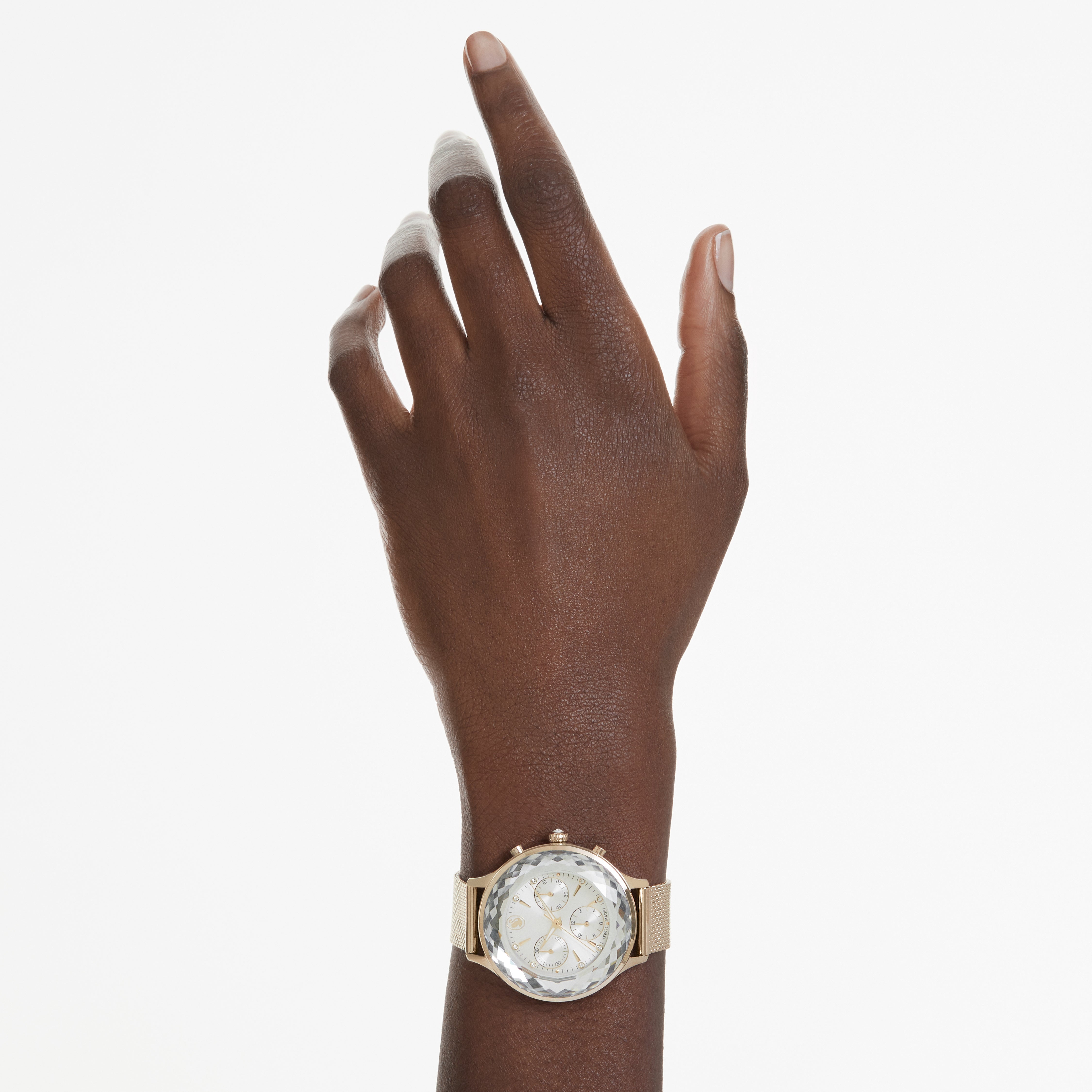 Gold Nova Chrono Watch by Swarovski available at Talisman
