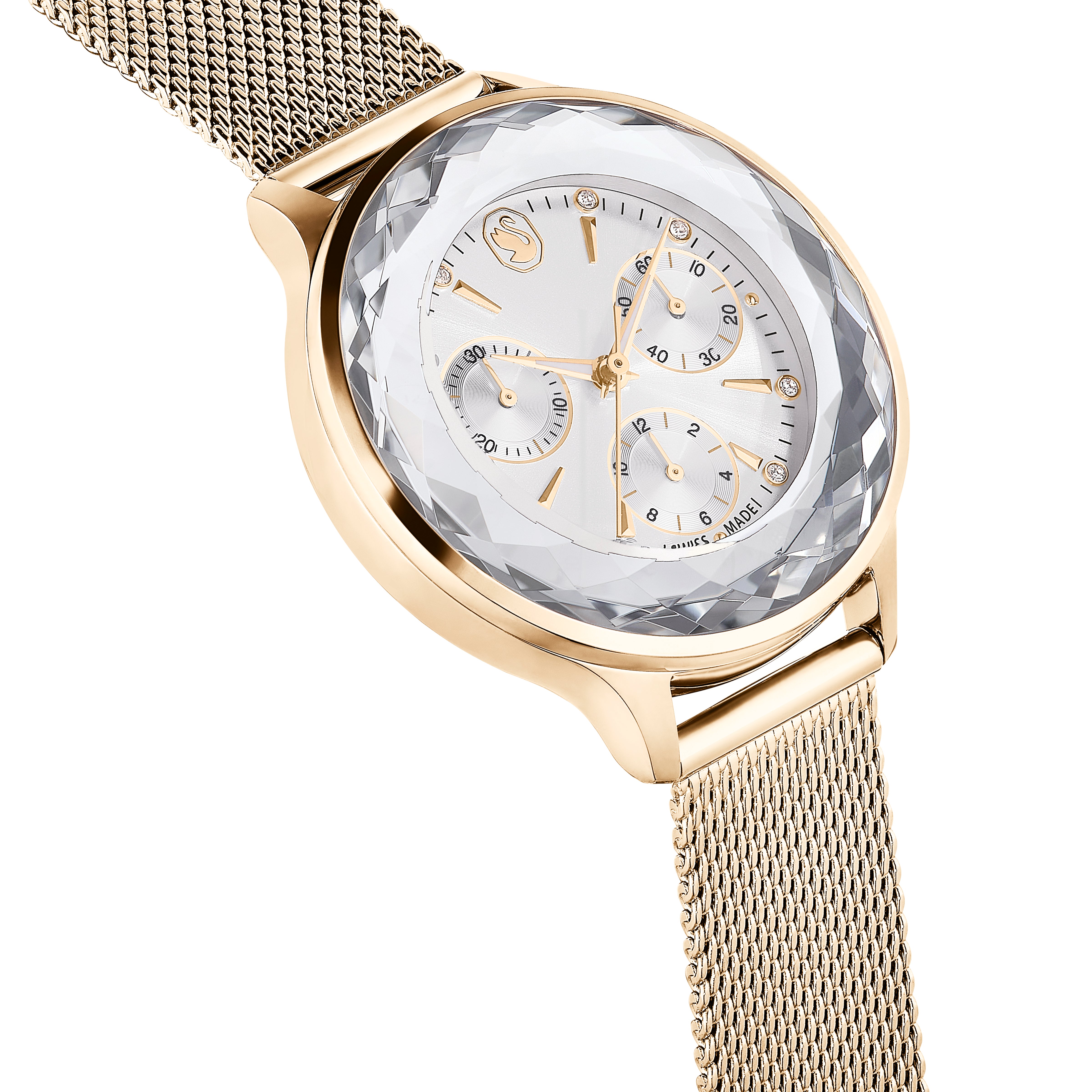 Gold Nova Chrono Watch by Swarovski available at Talisman