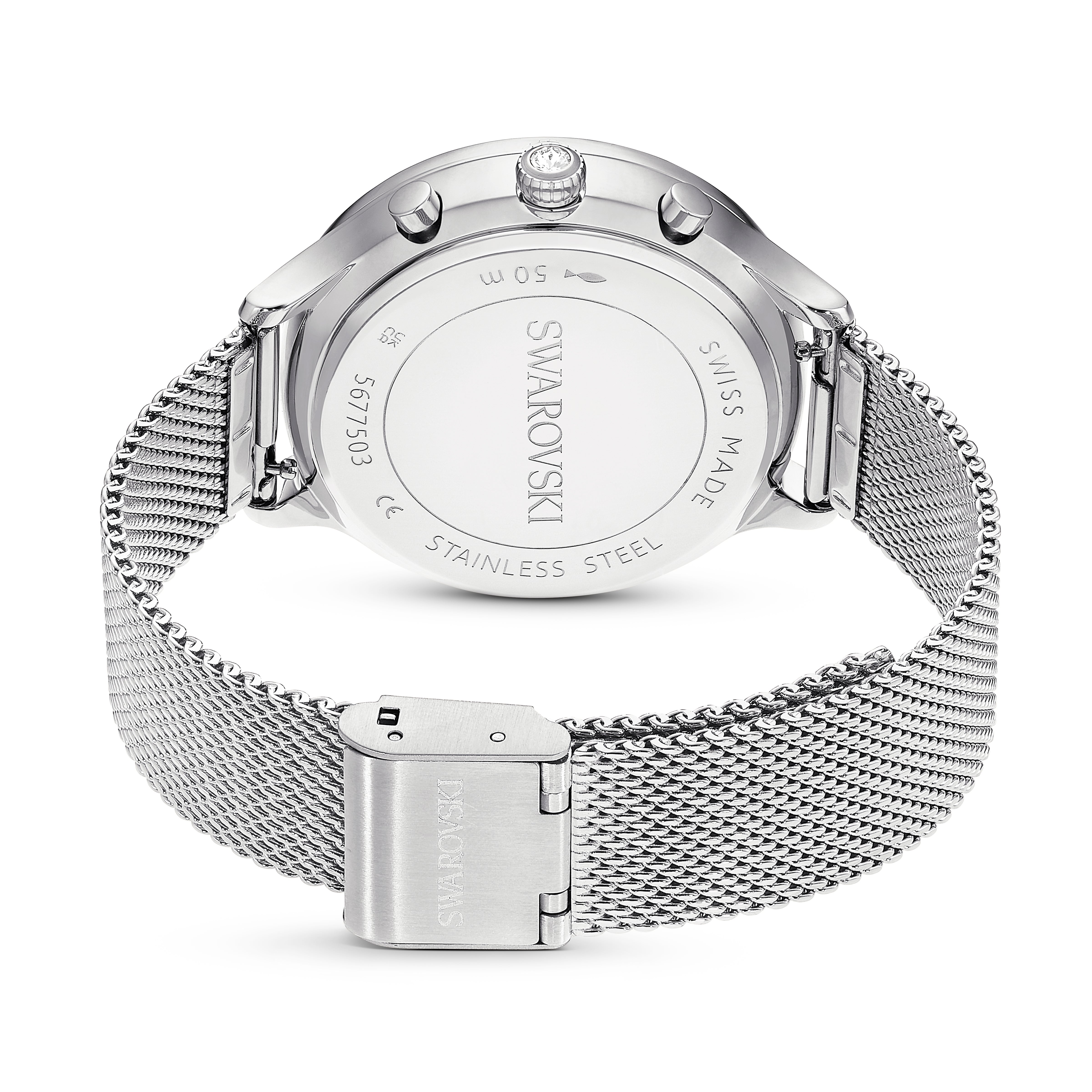 White Nova Chrono Watch by Swarovski available at Talisman