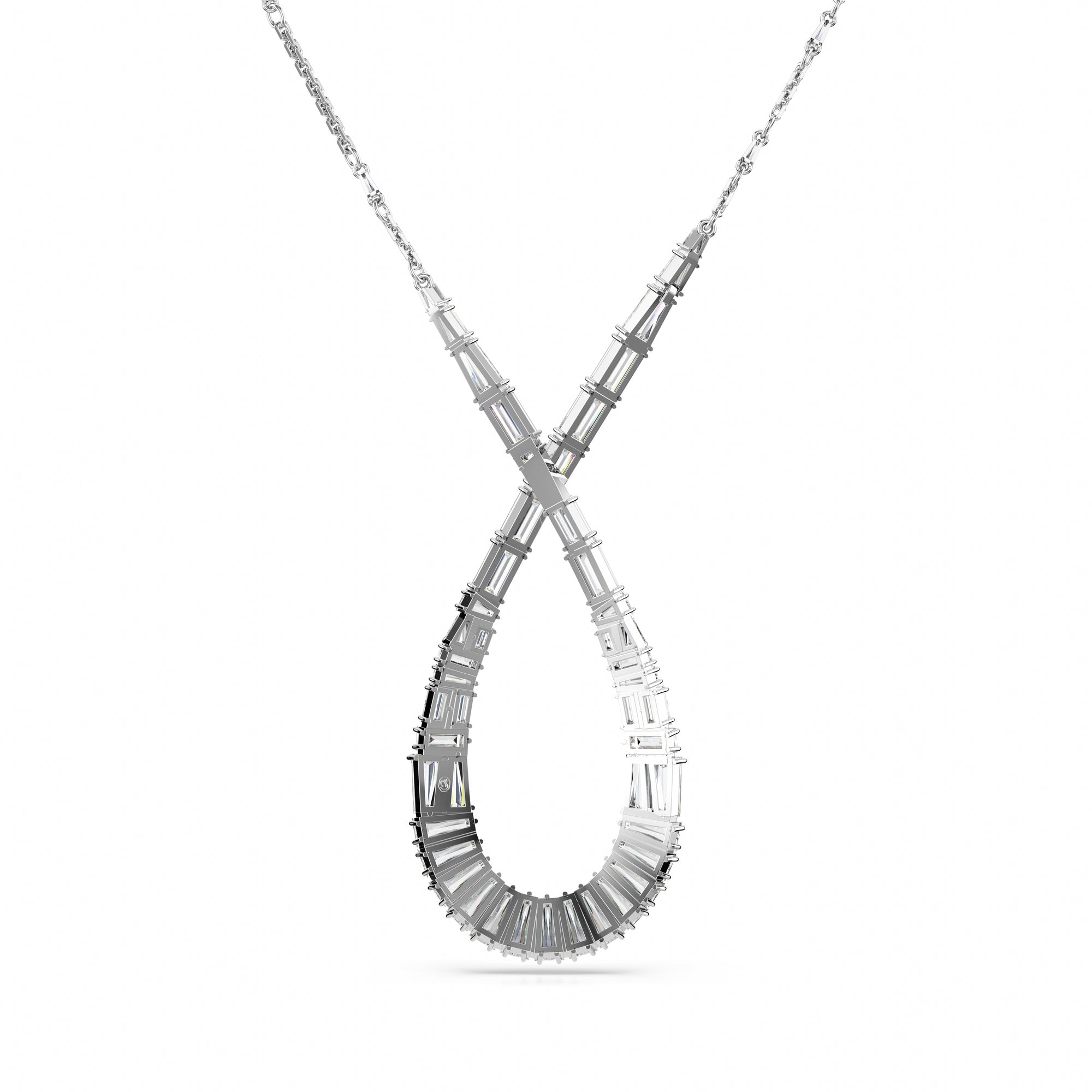 Hyperbola Infinity Pendant by Swarovski