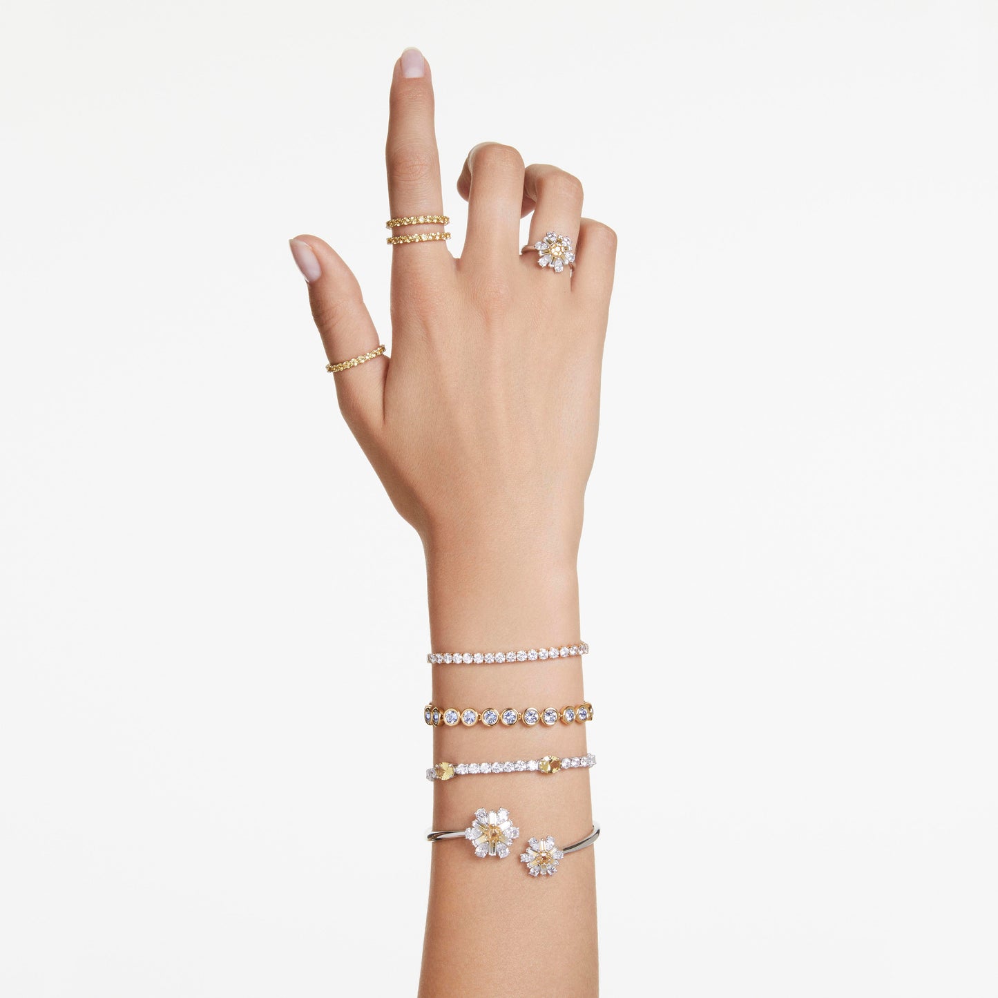 Medium Idyllia Bangle by Swarovski