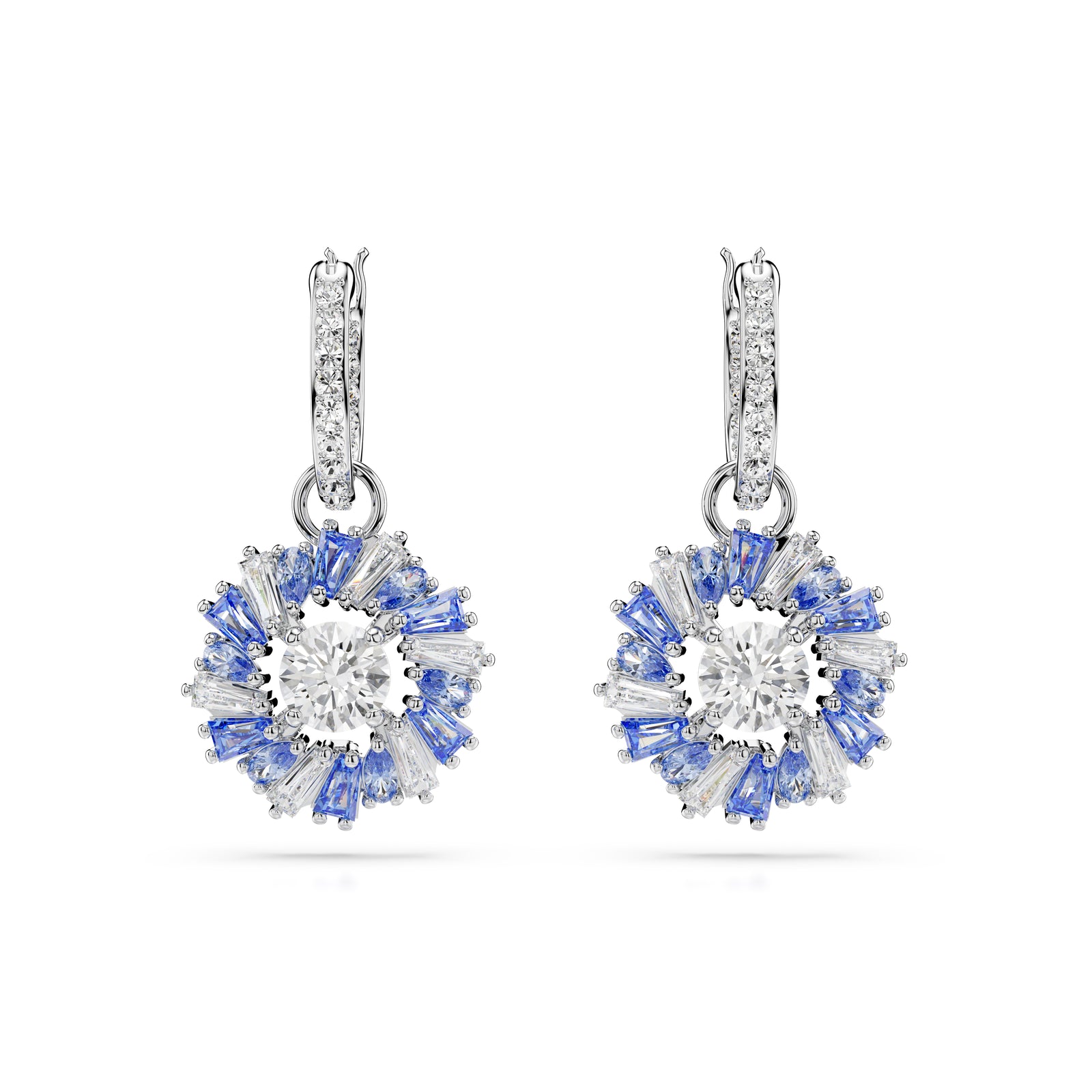 Blue Idyllia Drop Earrings by Swarovski