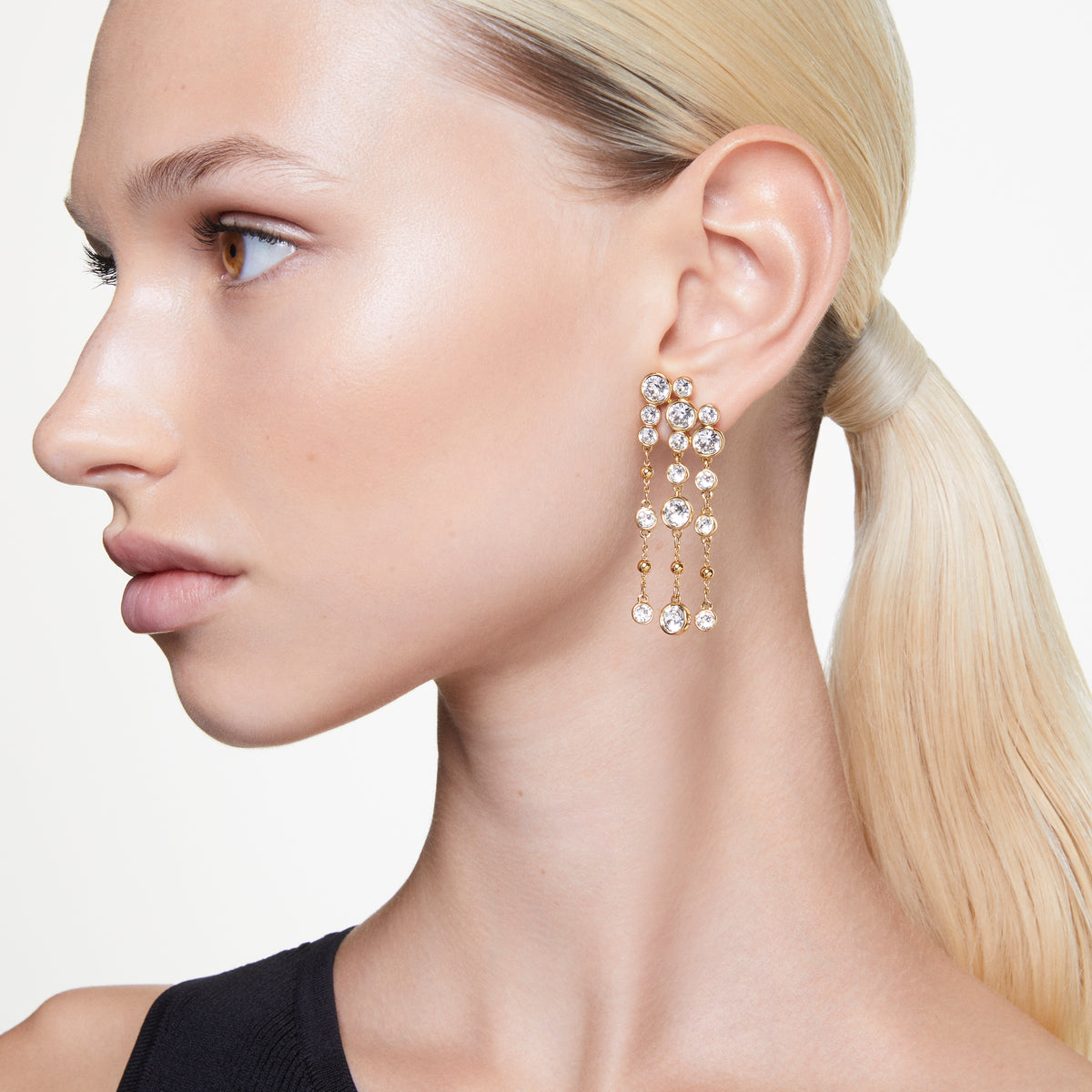 Imber Chandelier Earrings by Swarovski