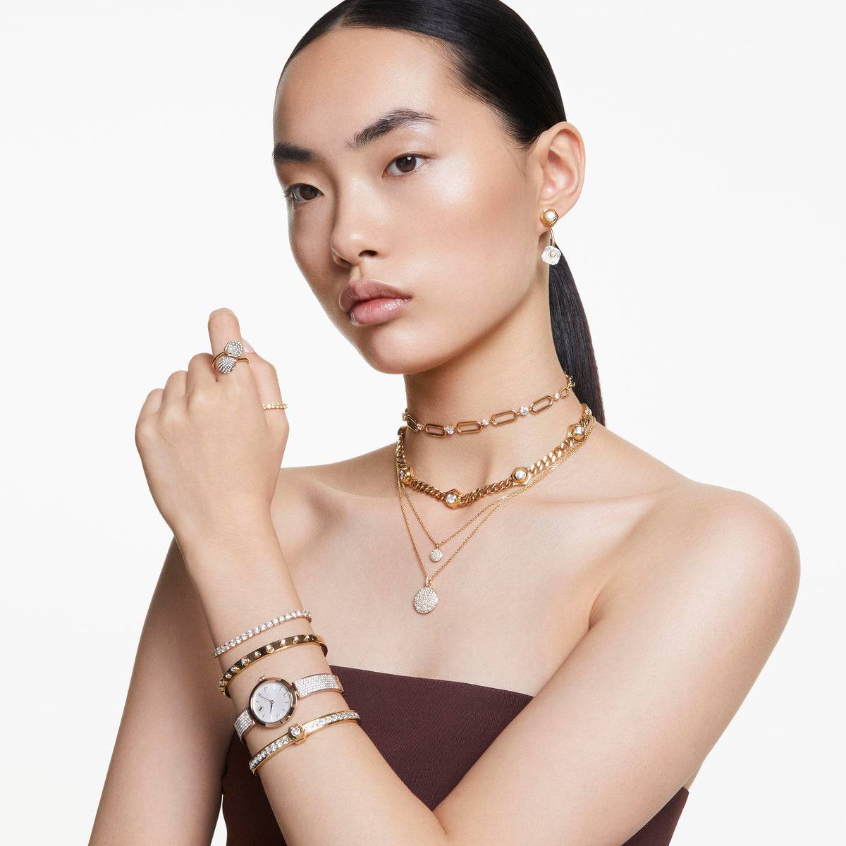 Numina Bangle by Swarovski