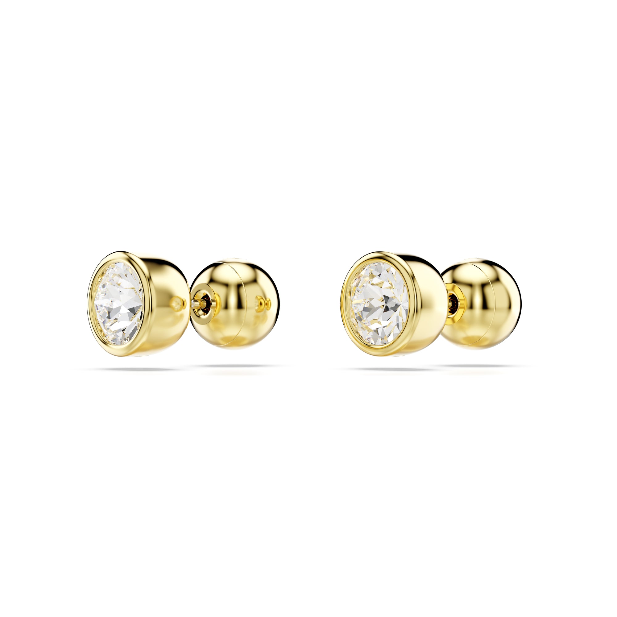 Gold Imber Stud Earrings by Swarovski