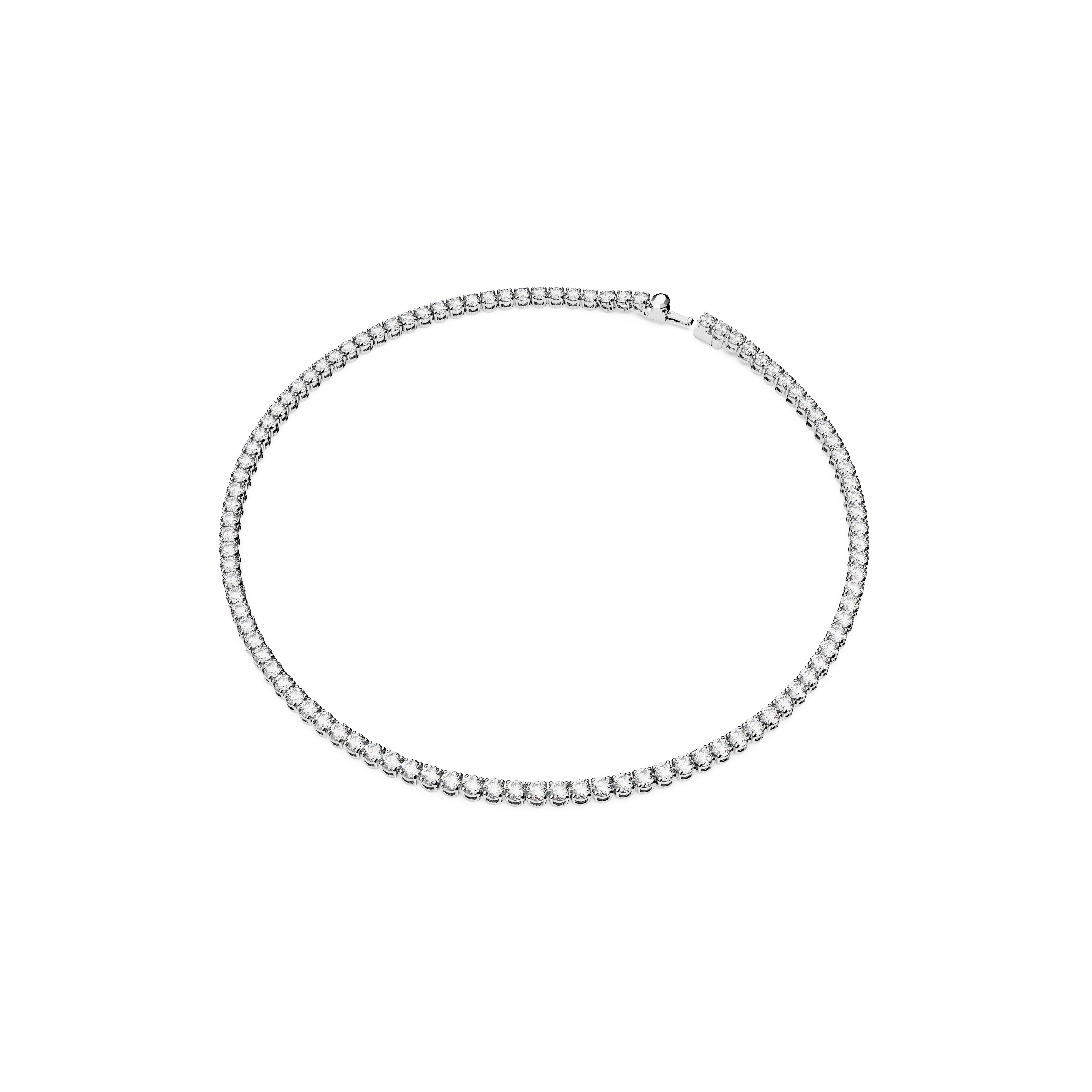 Medium Matrix Tennis Necklace by Swarovski