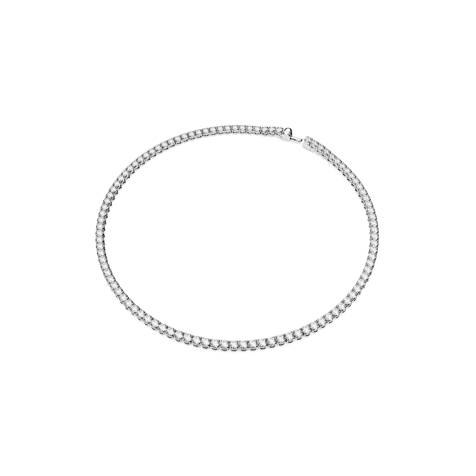 Medium Matrix Tennis Necklace by Swarovski