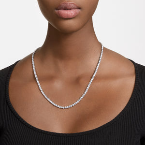 Large Matrix Tennis Necklace by Swarovski