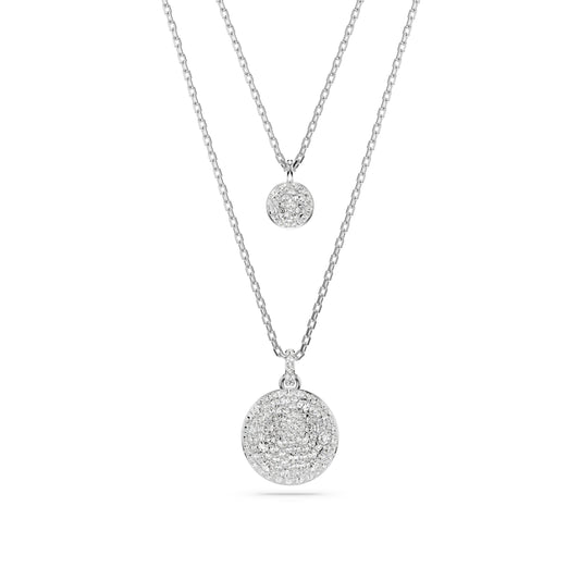 Sublima Layered Pendant Necklace by Swarovski