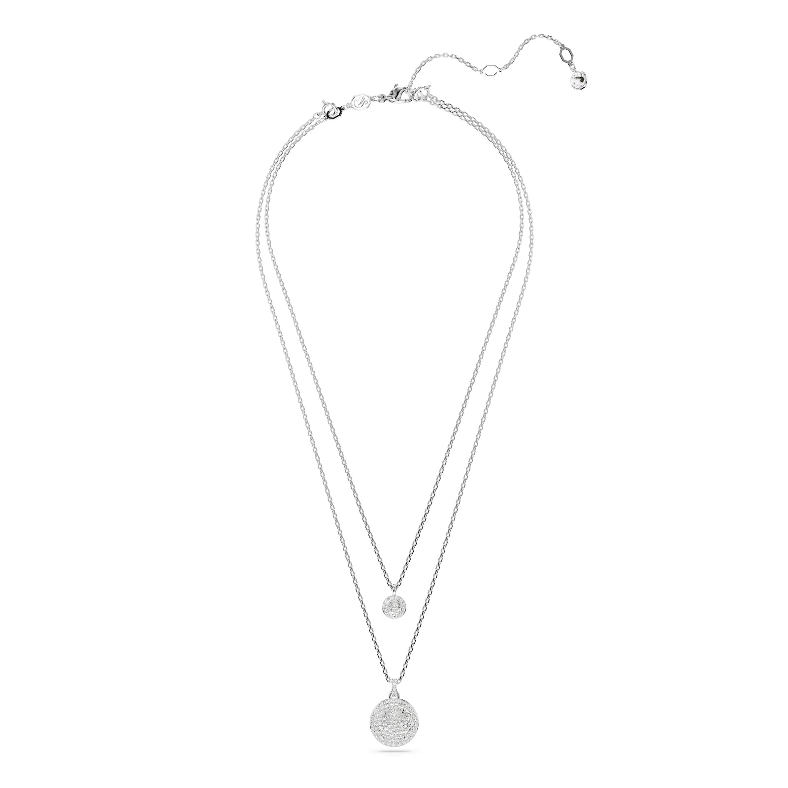 Sublima Layered Pendant Necklace by Swarovski