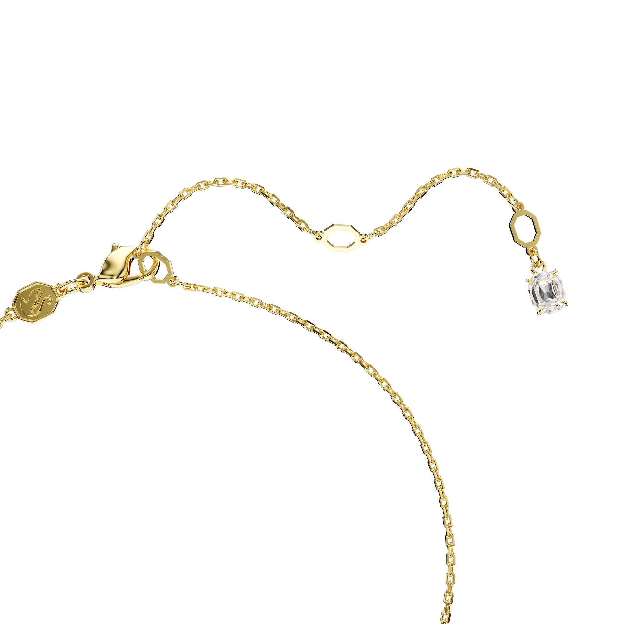 Gold Imber Solitaire Pendant by Swarovski