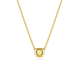 Gold Imber Solitaire Pendant by Swarovski