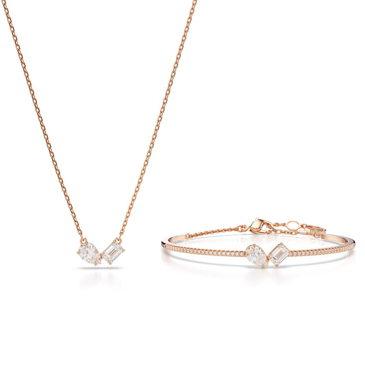 White Mesmera Set by Swarovski