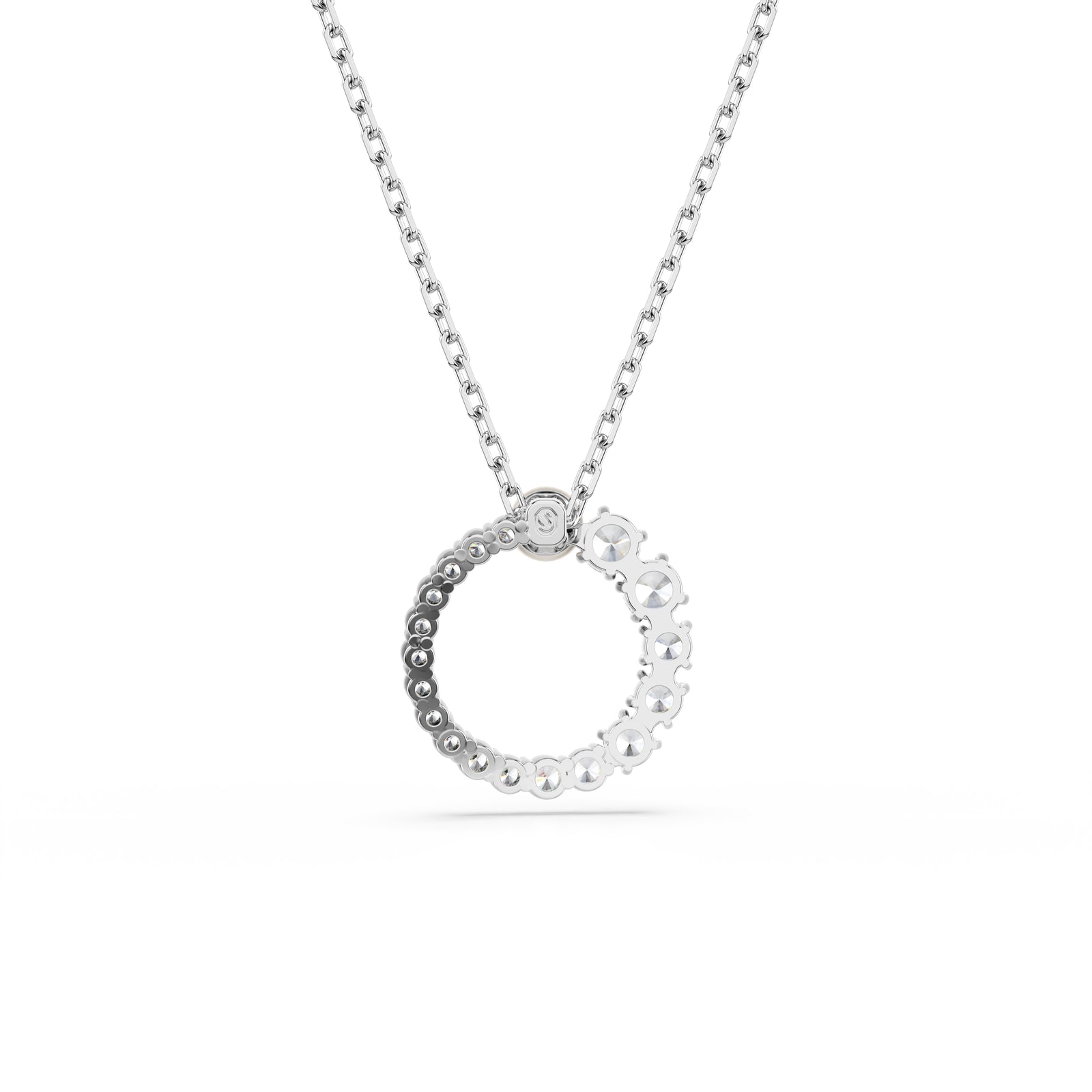 Open Circle Matrix Pendant by Swarovski