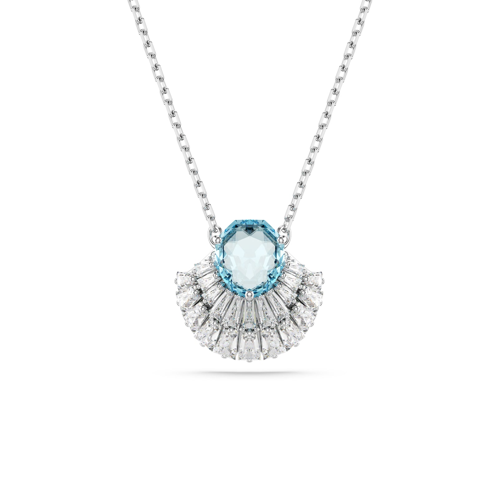 Blue Idyllia Pendant Necklace by Swarovski