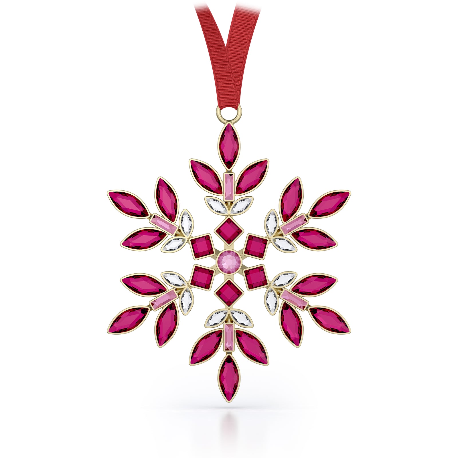 Red Gema Holiday Ornament by Swarovski