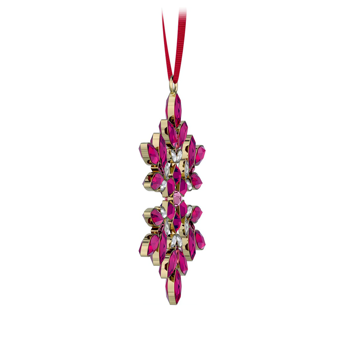 Red Gema Holiday Ornament by Swarovski