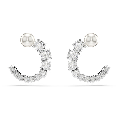Matrix Hoop Earrings by Swarovski