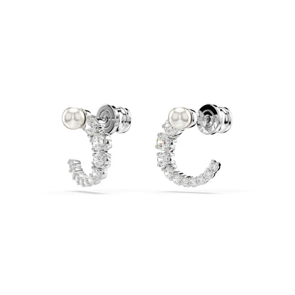 Matrix Hoop Earrings by Swarovski