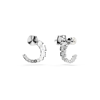 Matrix Hoop Earrings by Swarovski