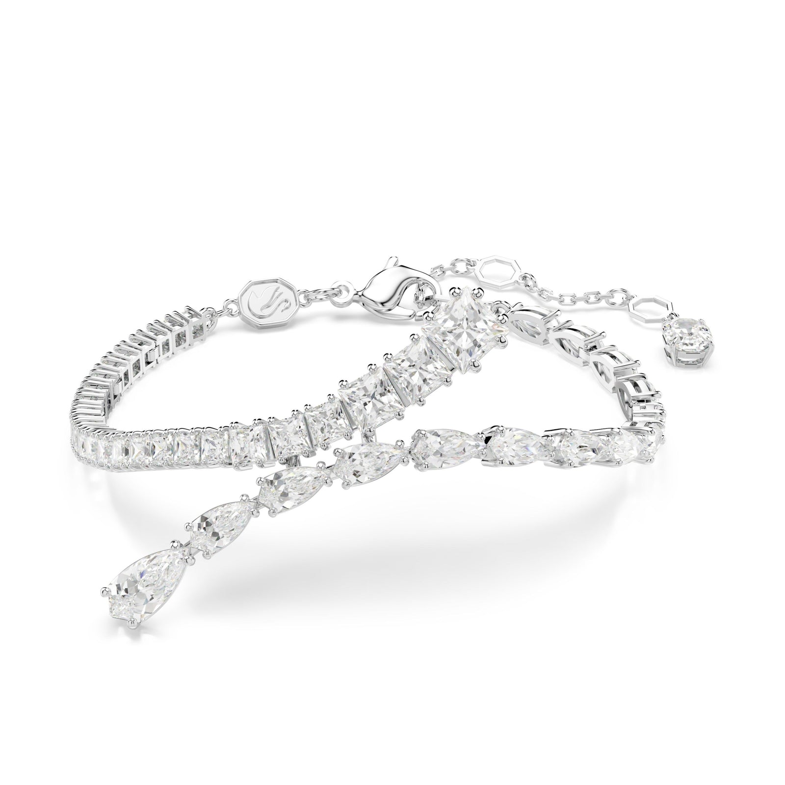 Matrix Offset Bracelet by Swarovski