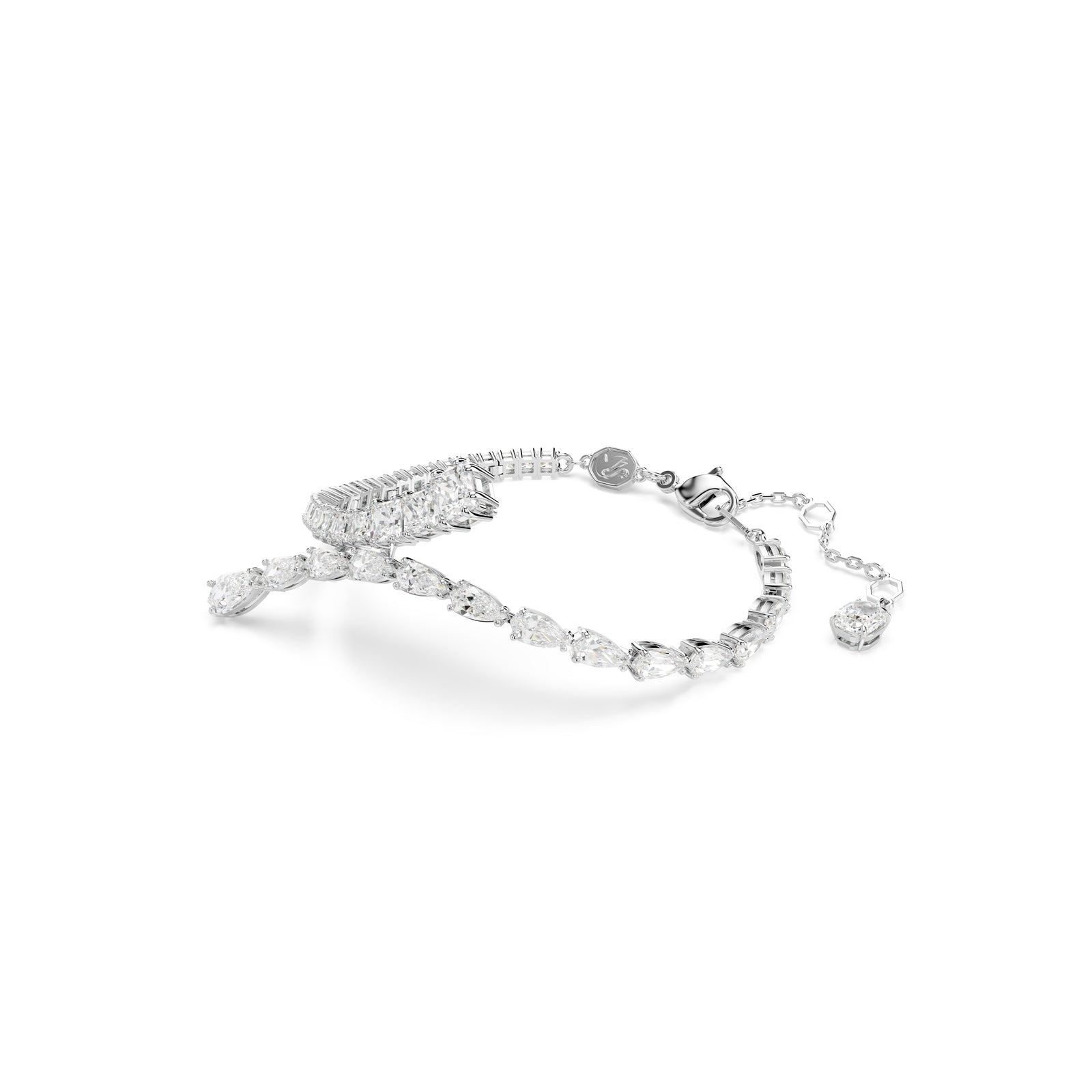 Matrix Offset Bracelet by Swarovski