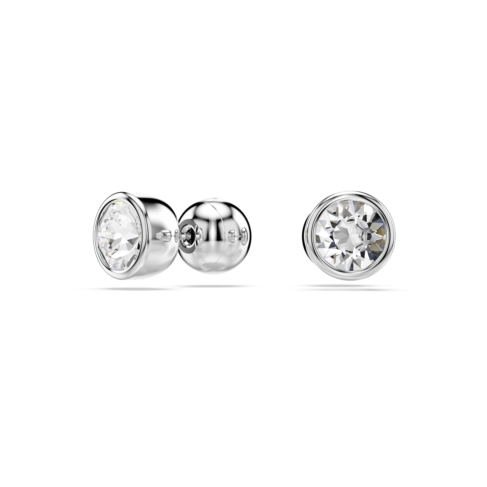 Silver Imber Stud Earrings by Swarovski