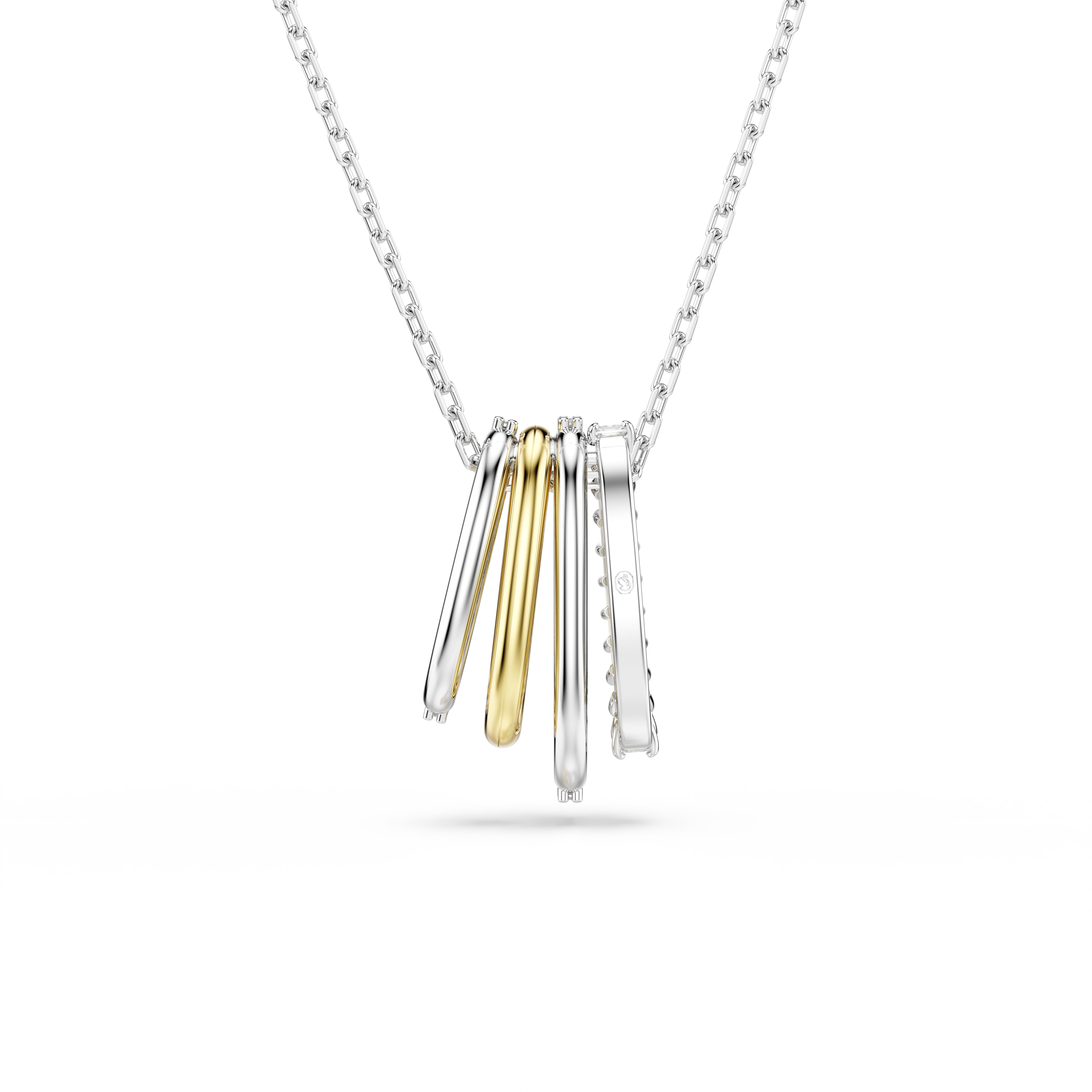 Two-Tone Hyperbola Pendant Necklaceby Swarovski