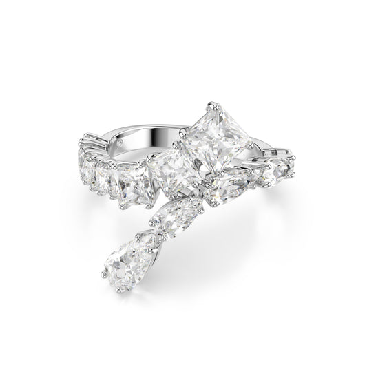 White Matrix Ring by Swarovski