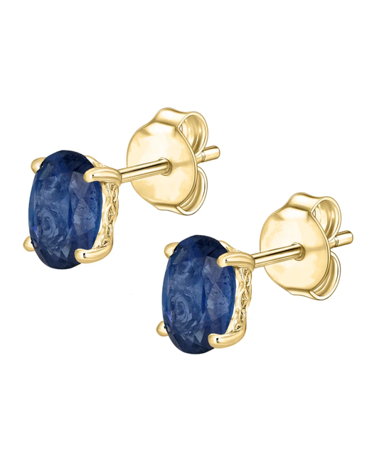 LALI Sapphire Birthstone Stud Earrings