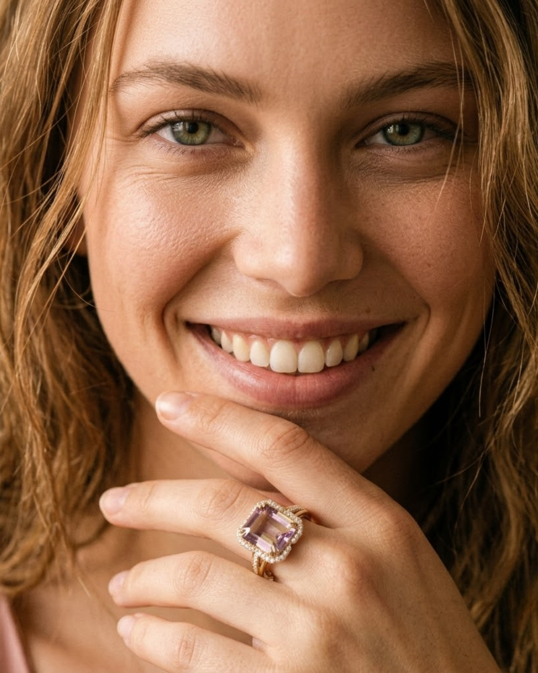 LALI Ametrine & Diamond Ring