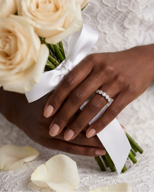Royal Diamond Wedding Band