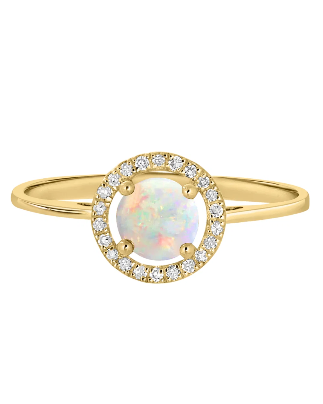 LALI Australian Opal & Diamond Ring