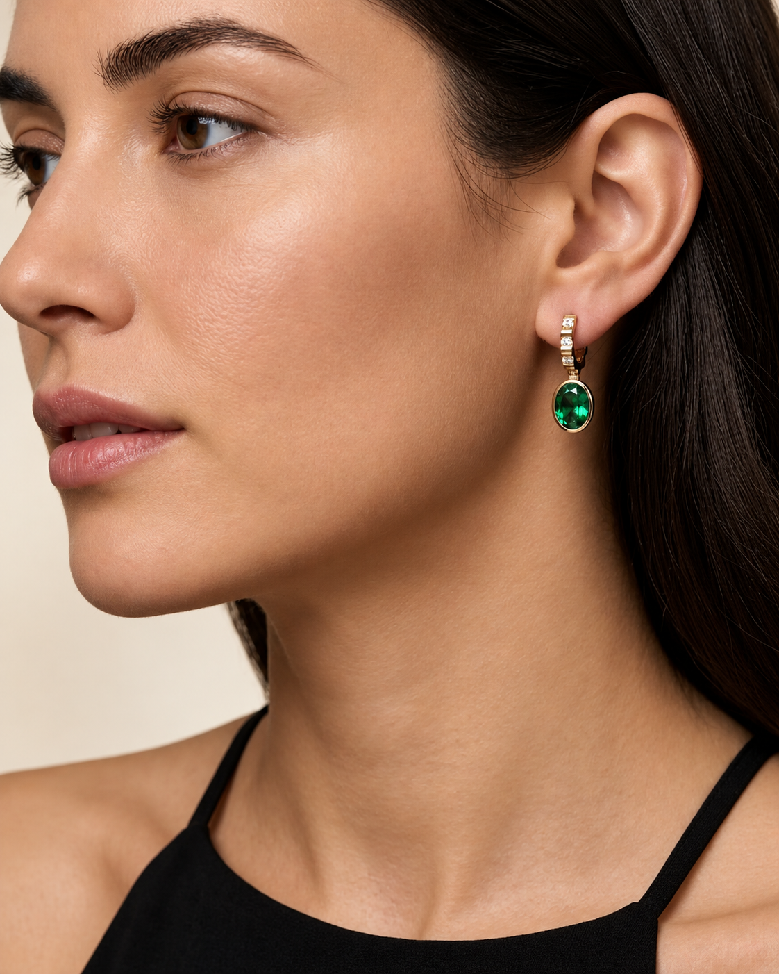 Alter Ego Convertible Hoop Earrings by Mined + Found