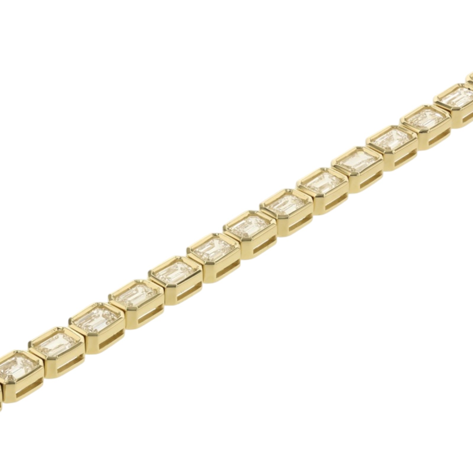 Emerald Cut Diamond Bracelet