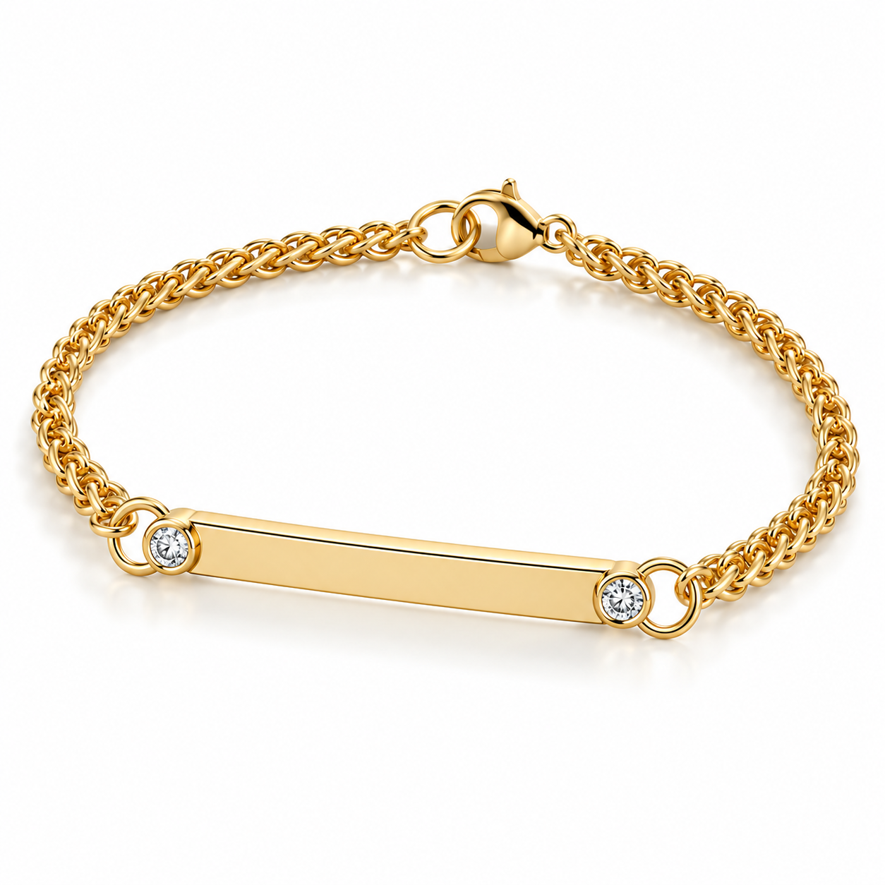 Blank Slate Bracelet by Mined + Found