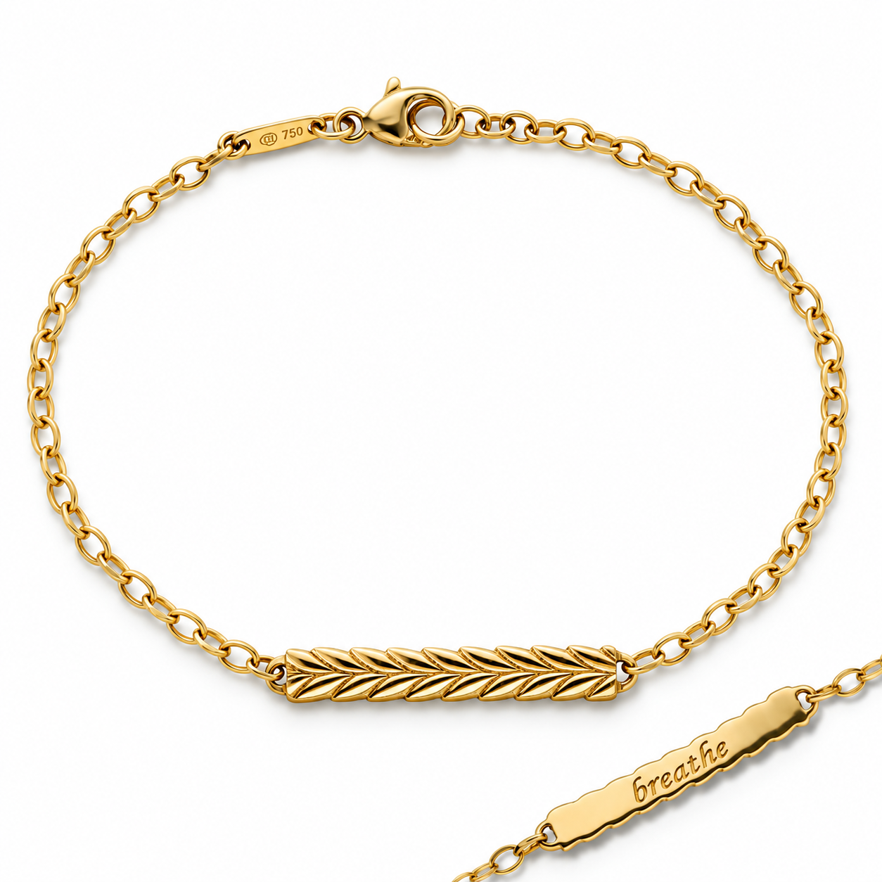 Breathe Poesy Bracelet by Monica Rich Kosann