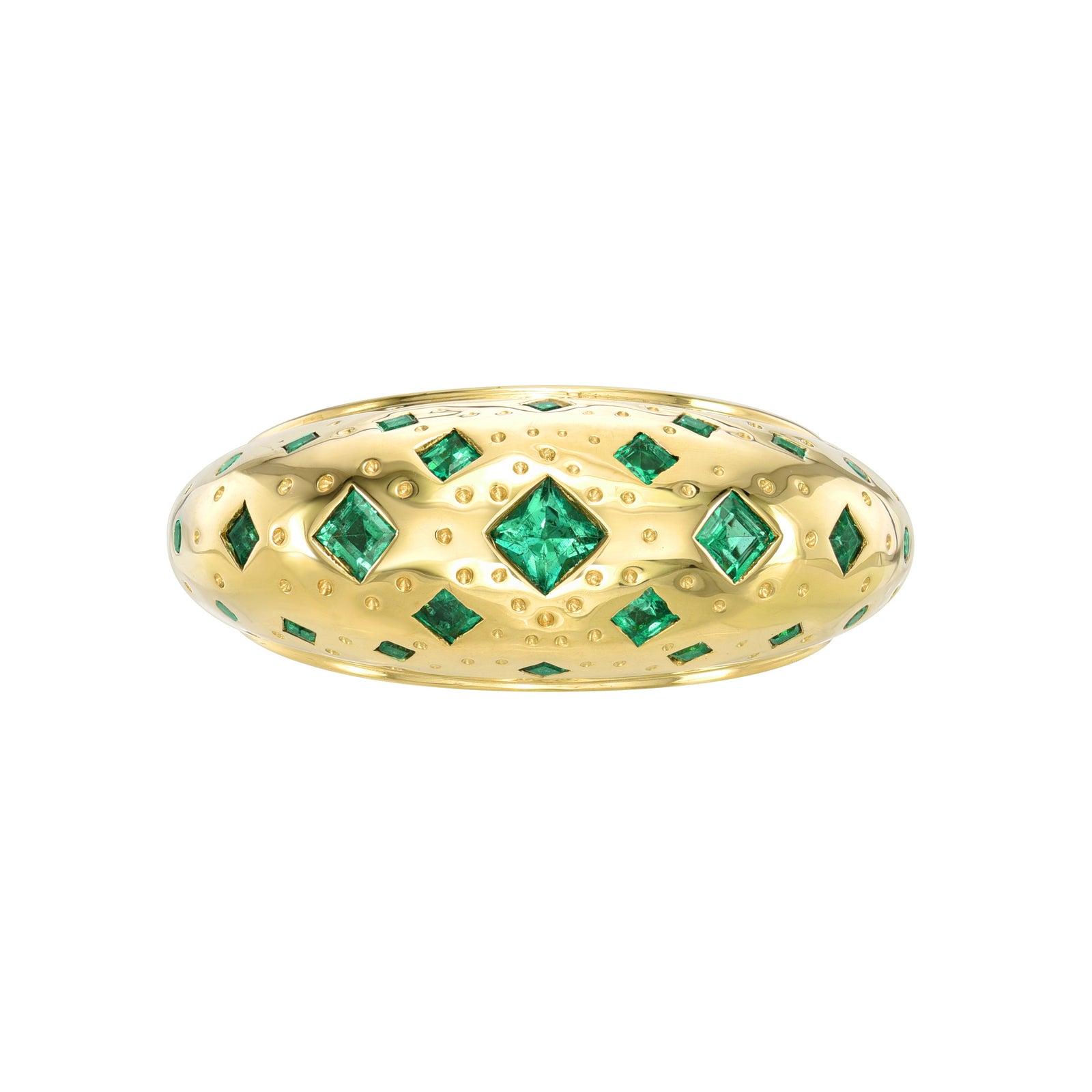 Emerald Chaos Ring by Meredith Young