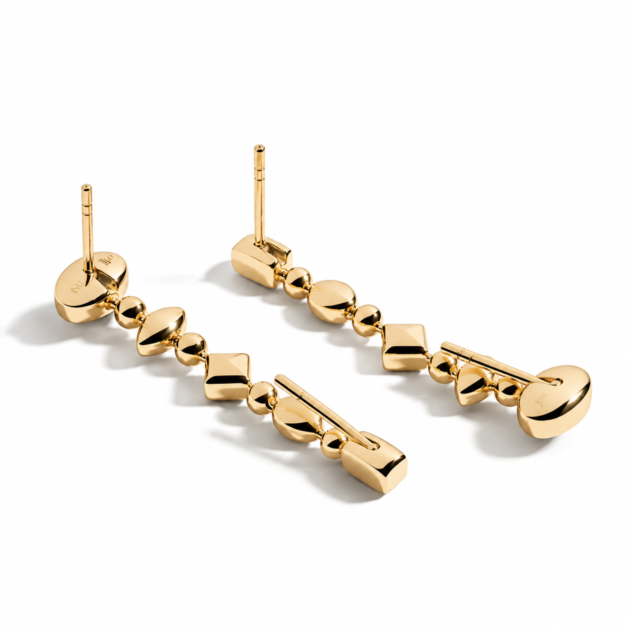 Confetti Reverse Earrings by Mined + Found