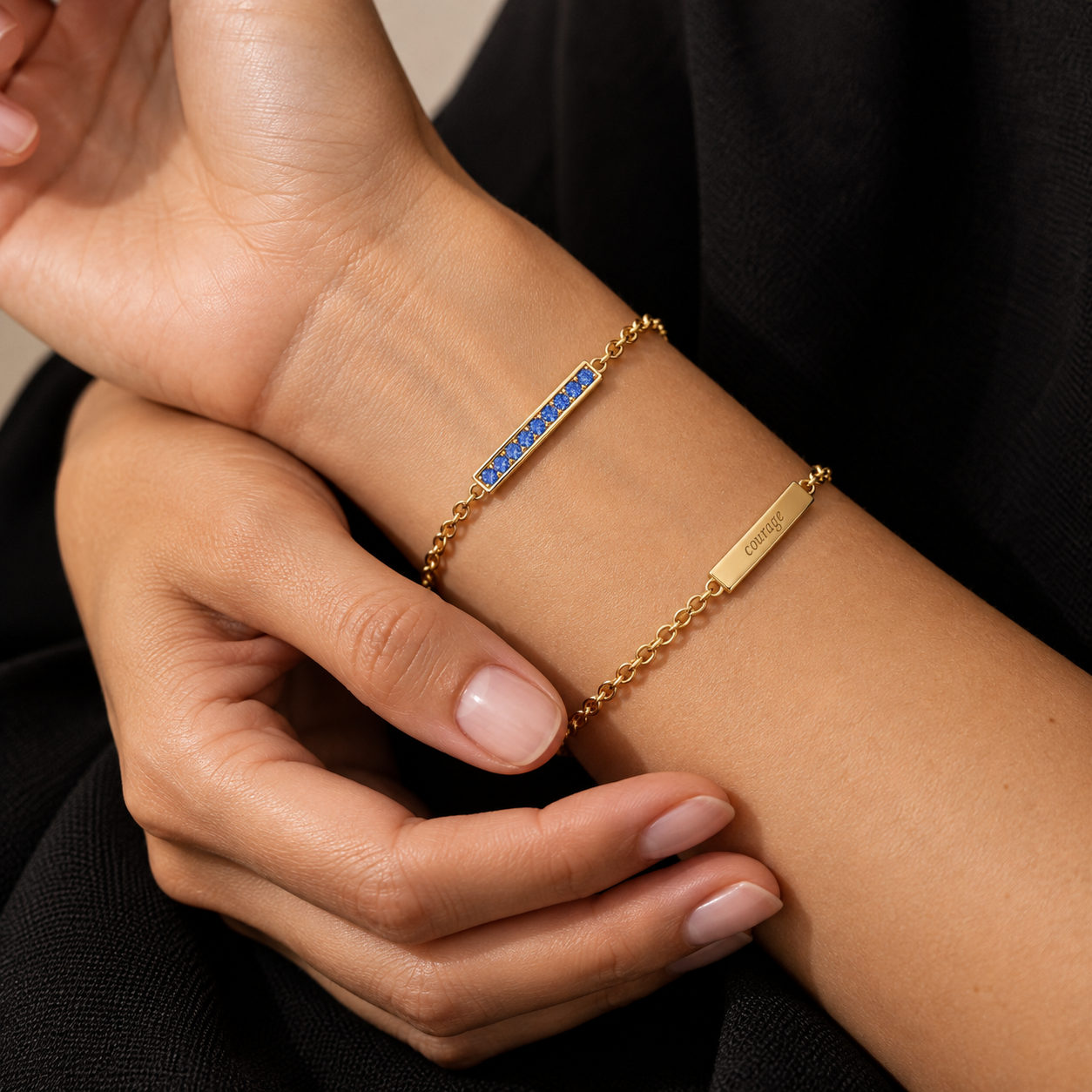 Courage Poesy Bracelet by Monica Rich Kosann