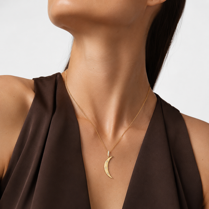 Cresent Moon Charm by Penny Preville