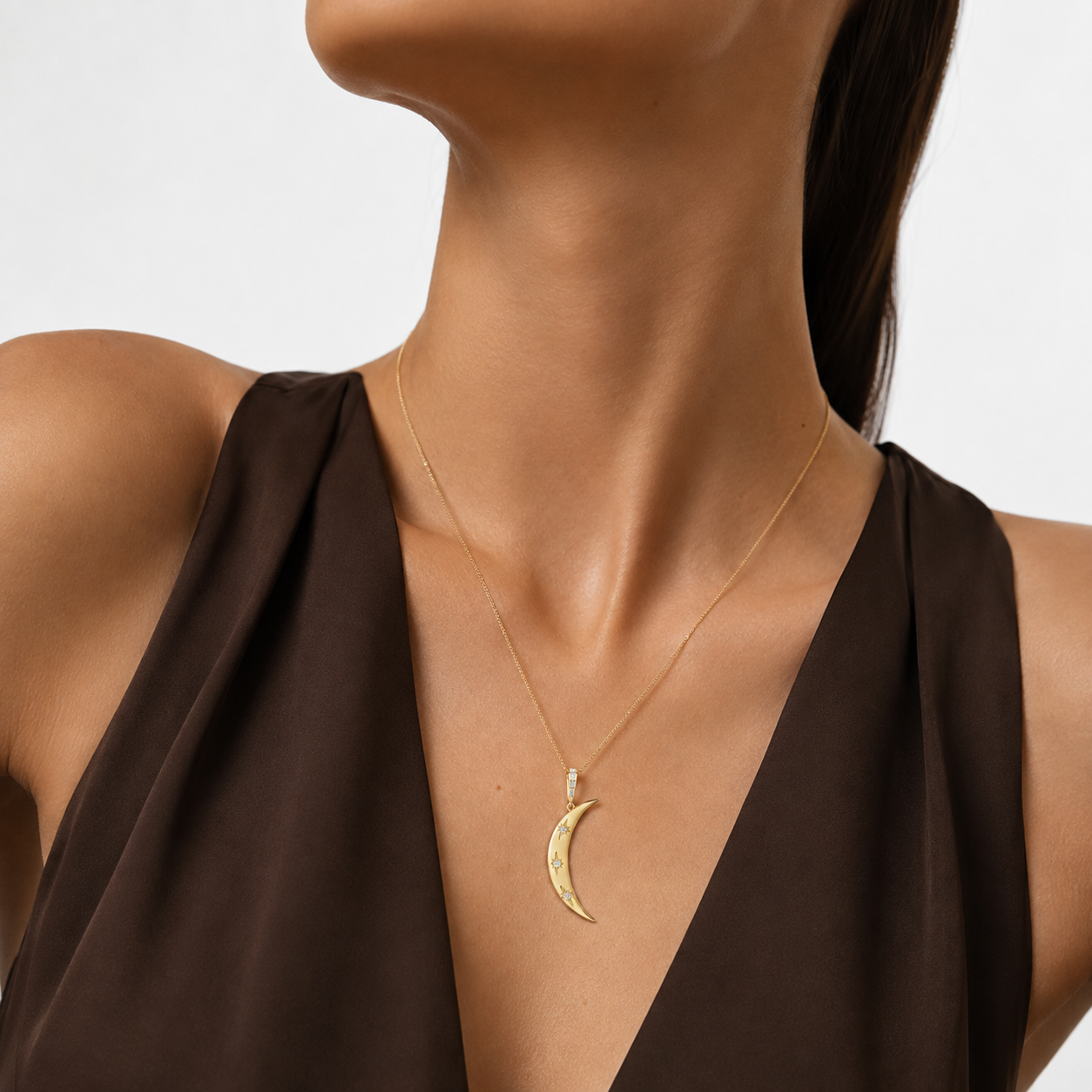 Cresent Moon Charm by Penny Preville